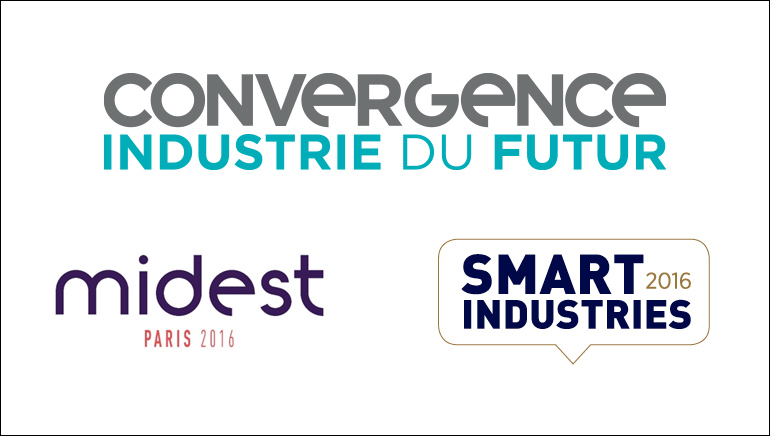 Salons Midest / Smart industries – Convergence autour de l’industrie du futur