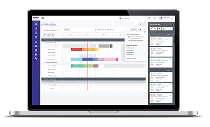 GMAO : Planification graphique des ressources et matériels