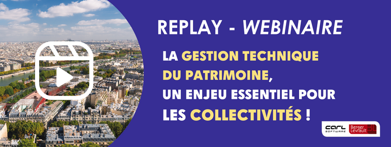 [Replay Webinaire] La gestion technique du patrimoine, un enjeu essentiel pour les collectivités !