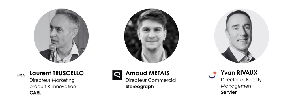 webinaire gmao jumeau numérique digital twin maintenance facility management batiment servier stereograph actifs cartographie