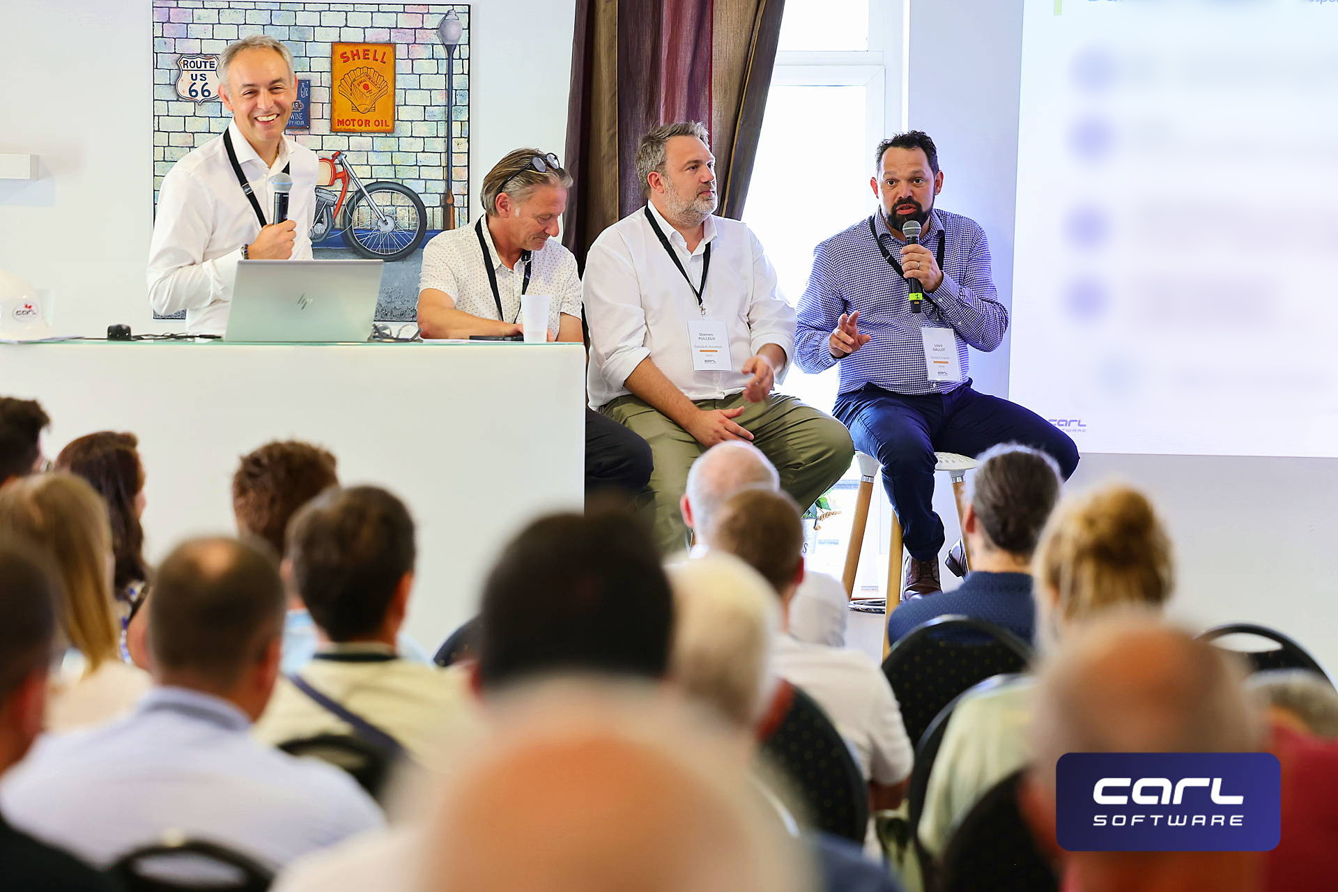 CARL Software- Club Utilisateurs-Table-ronde-GMAO-Dassault-Servier CARL Software- Club Utilisateurs-Table-ronde-GMAO-CHU-de-Nantes-Semitan